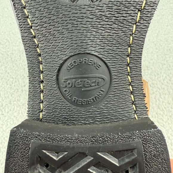 Frye Boots Men 9 Shoe Brown Harness 8R Engineer Leather 87400 Motorcycle Biker 1 - Picture 9 of 11